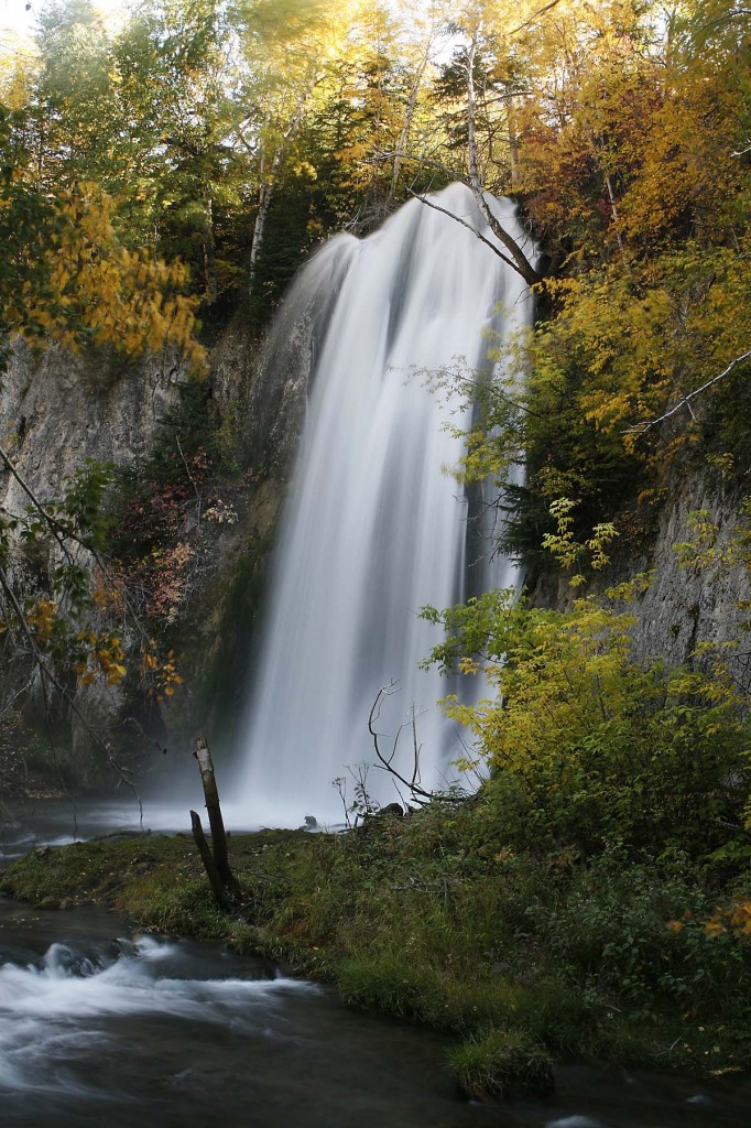 Spearfish Canyon Falls - Jenny Lake, Grand Tetons, Wyoming - Linton Wildlife Photos