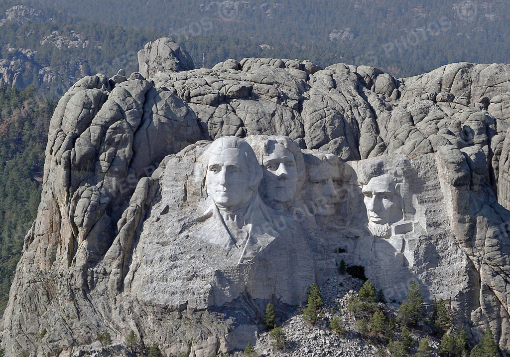 Mount Rushmore Aerial Photography - Linton Wildlife Photography